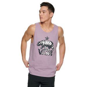 Vans Off The Wall  Bearster graphic Muscle tank top tee M